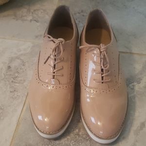 Light pink shoes